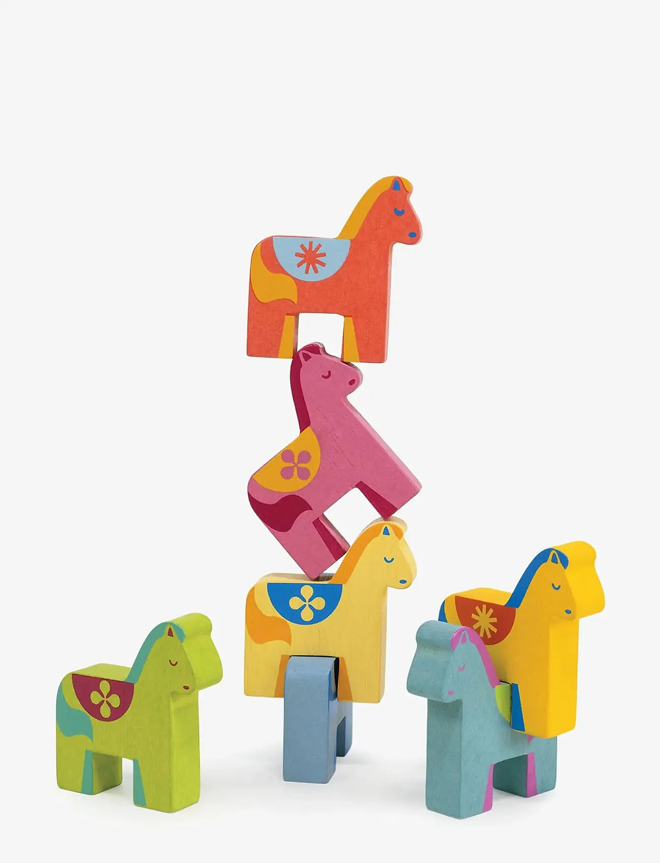 Mentari - Happy Stacking - Ponies - multi - 2
