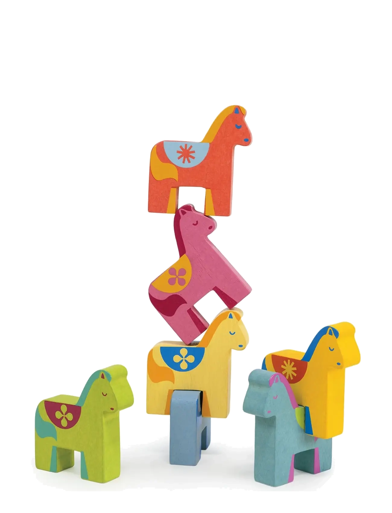 Mentari - Happy Stacking - Ponies - puiset hahmot - multi - 2