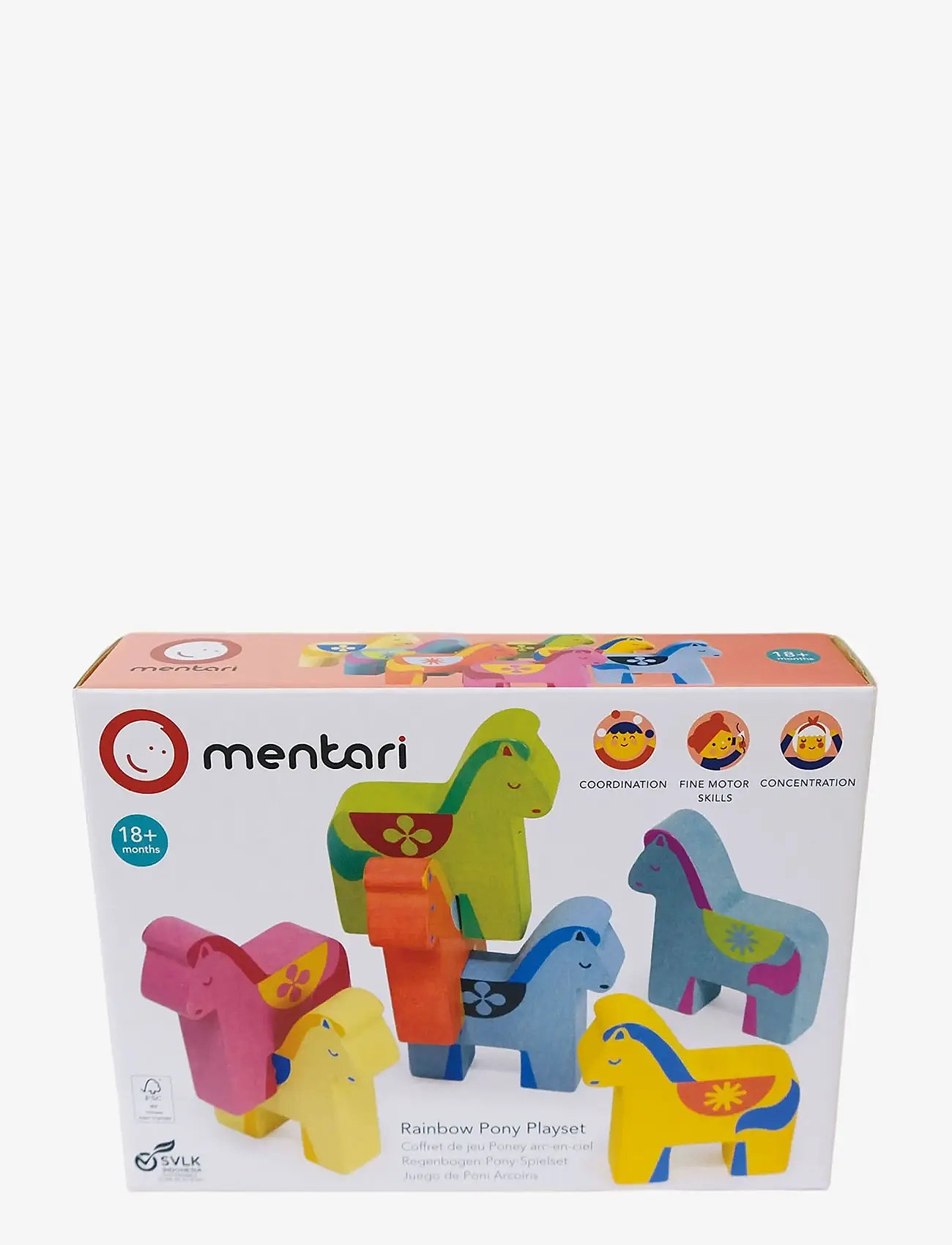 Mentari - Happy Stacking - Ponies - multi - 3