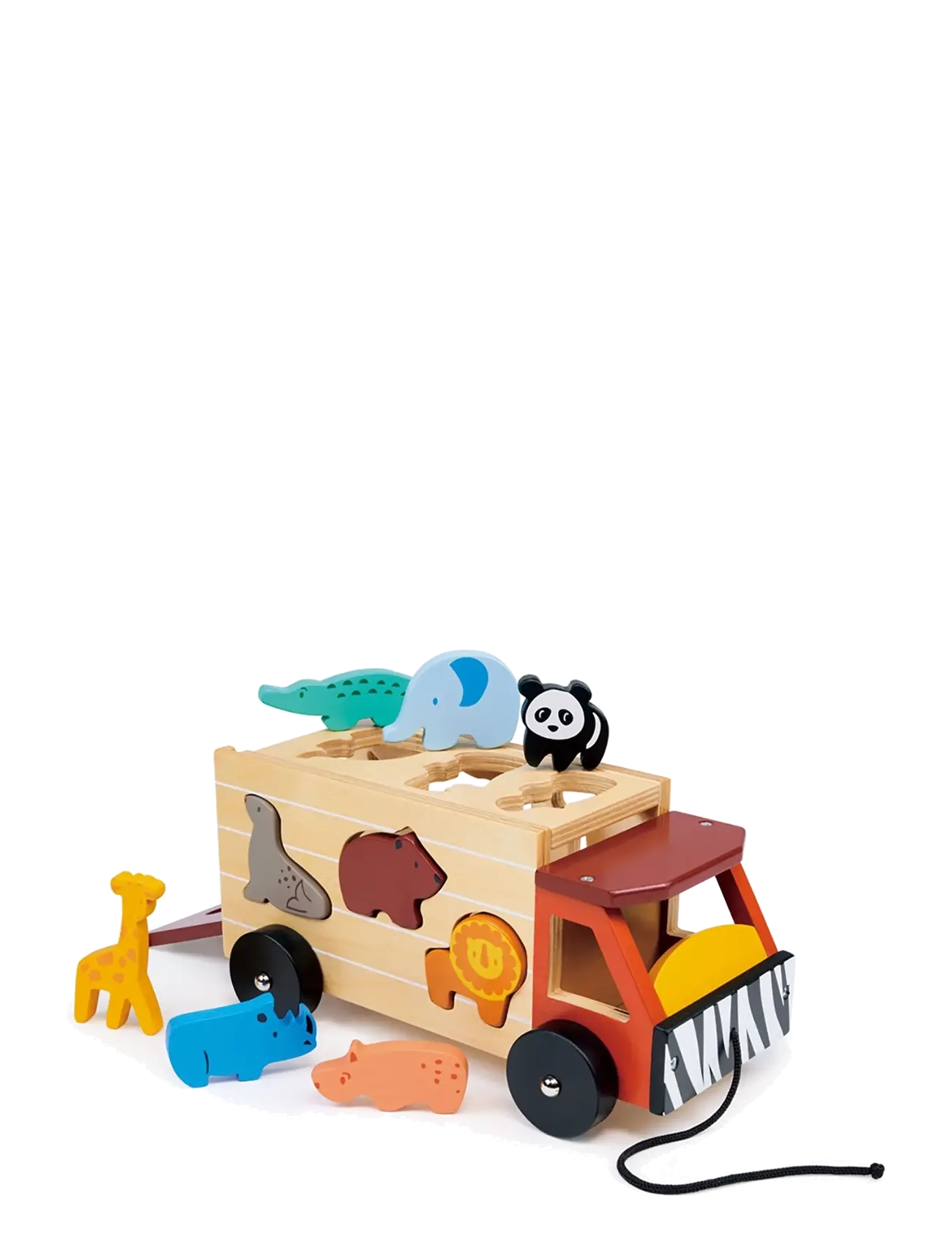 Mentari Shape Sorting Safari Truck - Õppemänguasjad - MULTI / beige