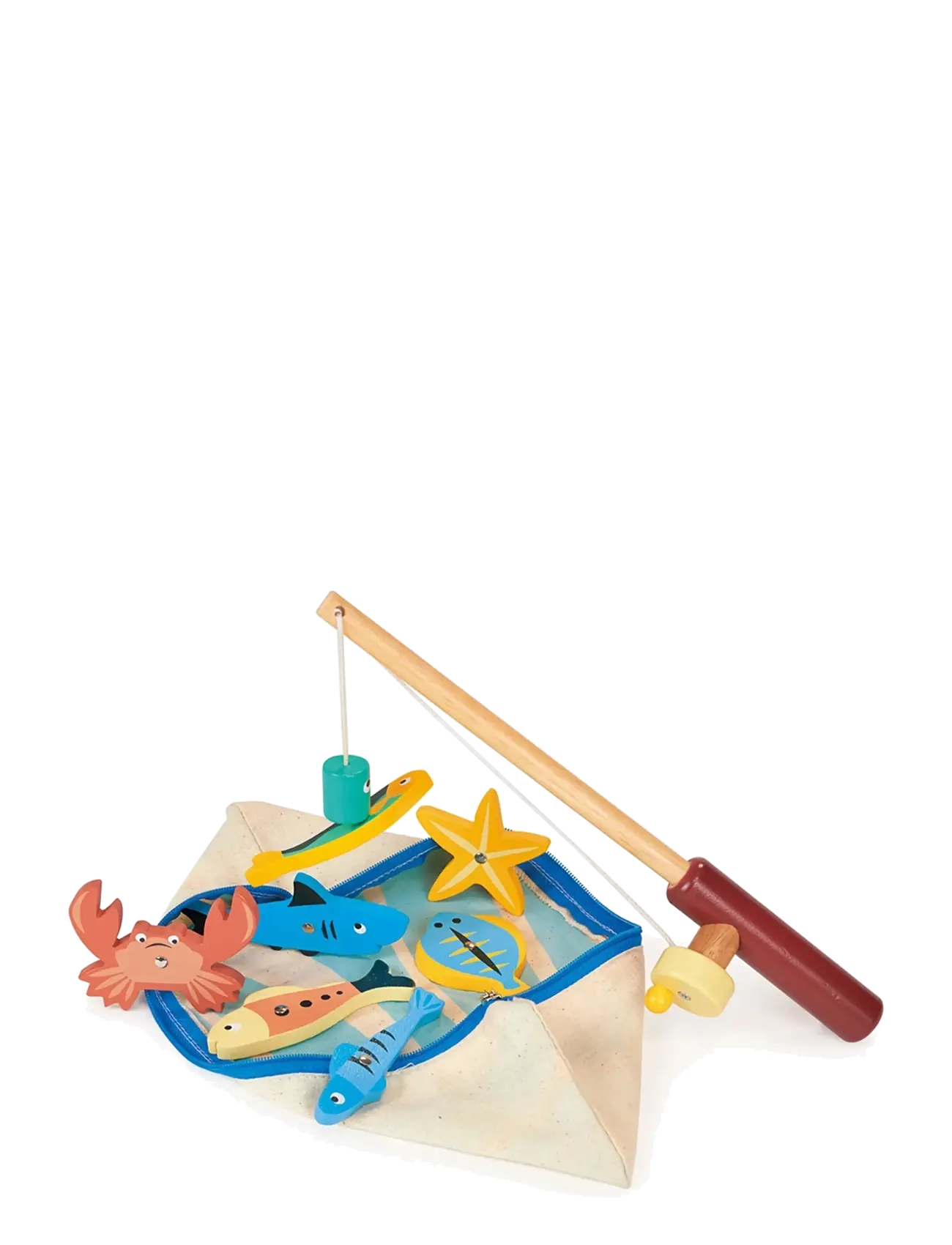 Mentari Fishing Game, Børn, Active Spil, Beige, Str: ONE SIZE