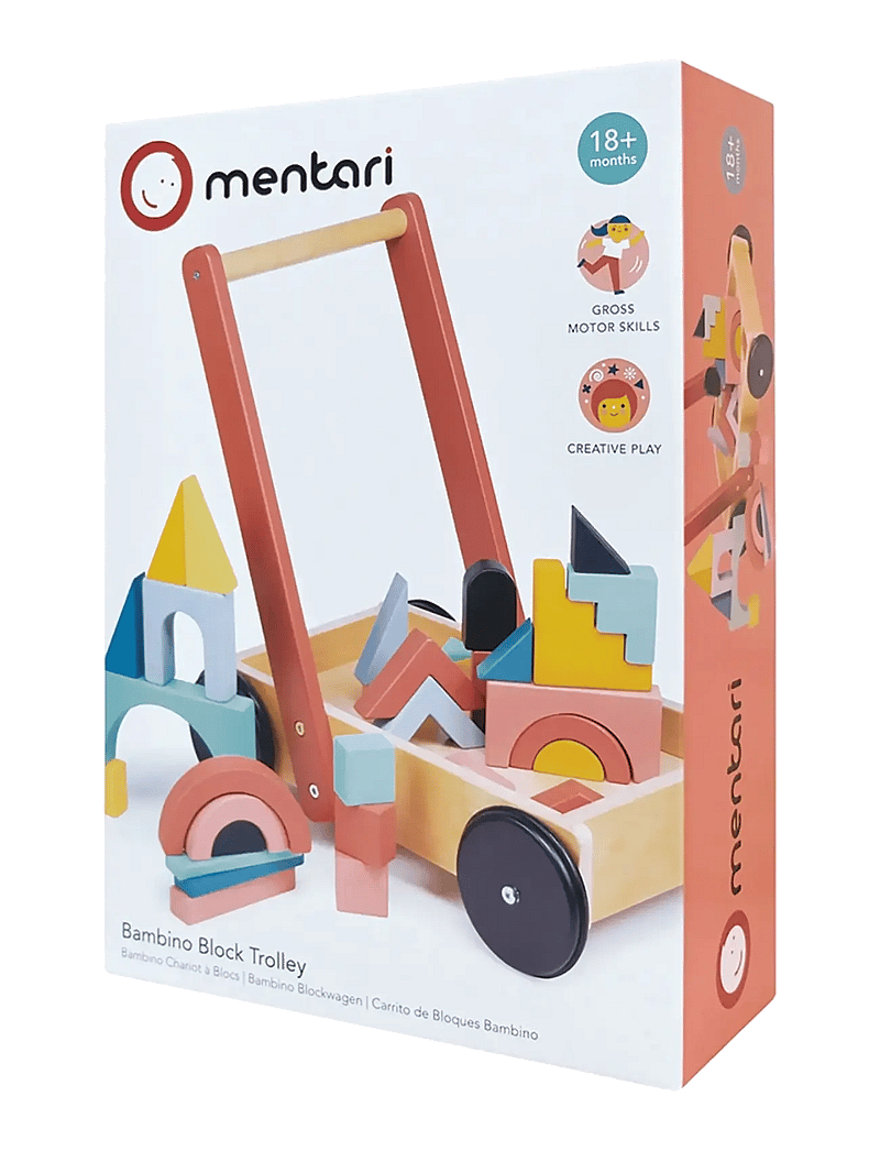 Mentari - Trolley with Blocks - Bambino - kõndimistoolid - multi - 2