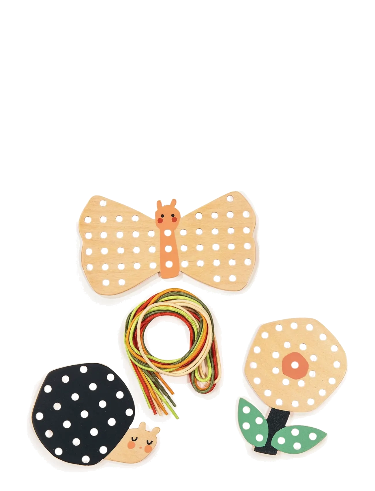 Mentari Lacing Boards - Garden Fun - Amatai - MULTI / beige