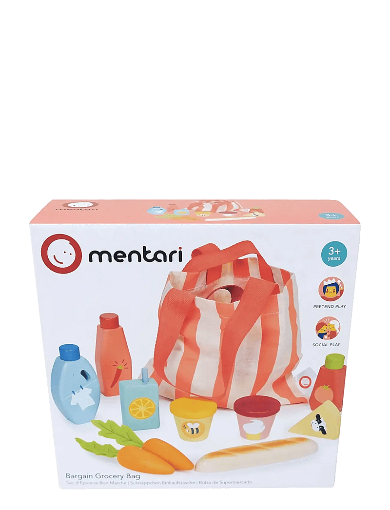 Mentari - Bargain Grocery Bag - mängutoit ja -koogid - multi - 2