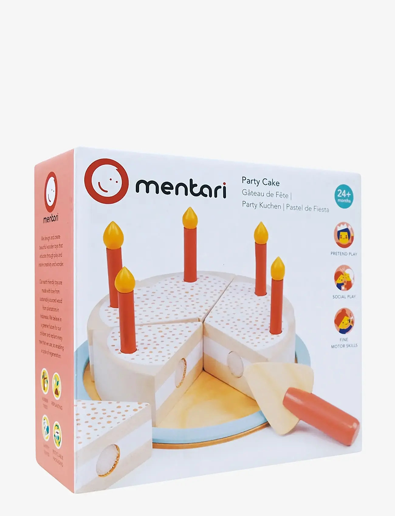 Mentari - Party Cake - mängutoit ja -koogid - cream - 2