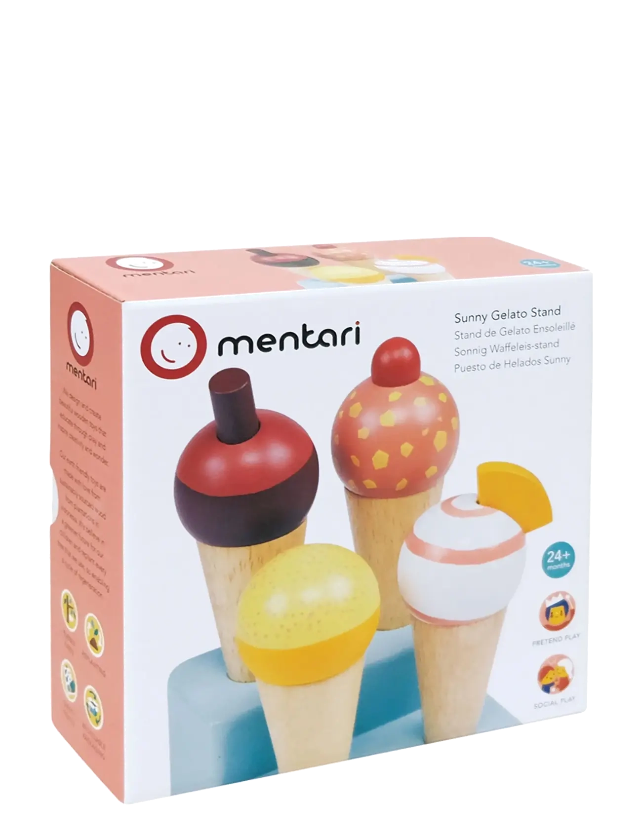 Mentari - Sunny Gelato Stand - legemad & legekager - multi - 2