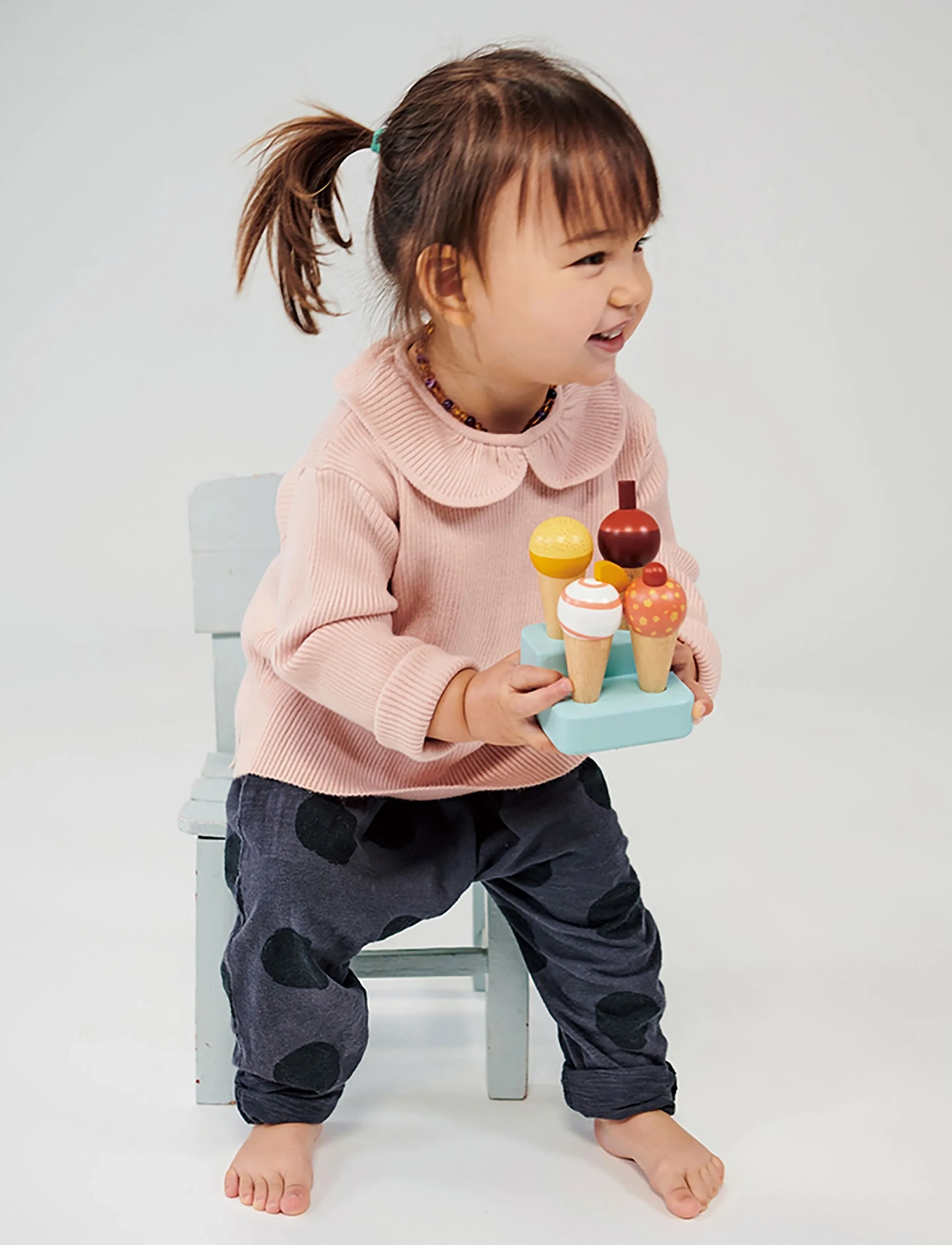 Mentari Sunny Gelato Stand, One Size, Beige, Legetøjskøkken Og Tilbehør > Legetøjsmad Og -Kager, Børn