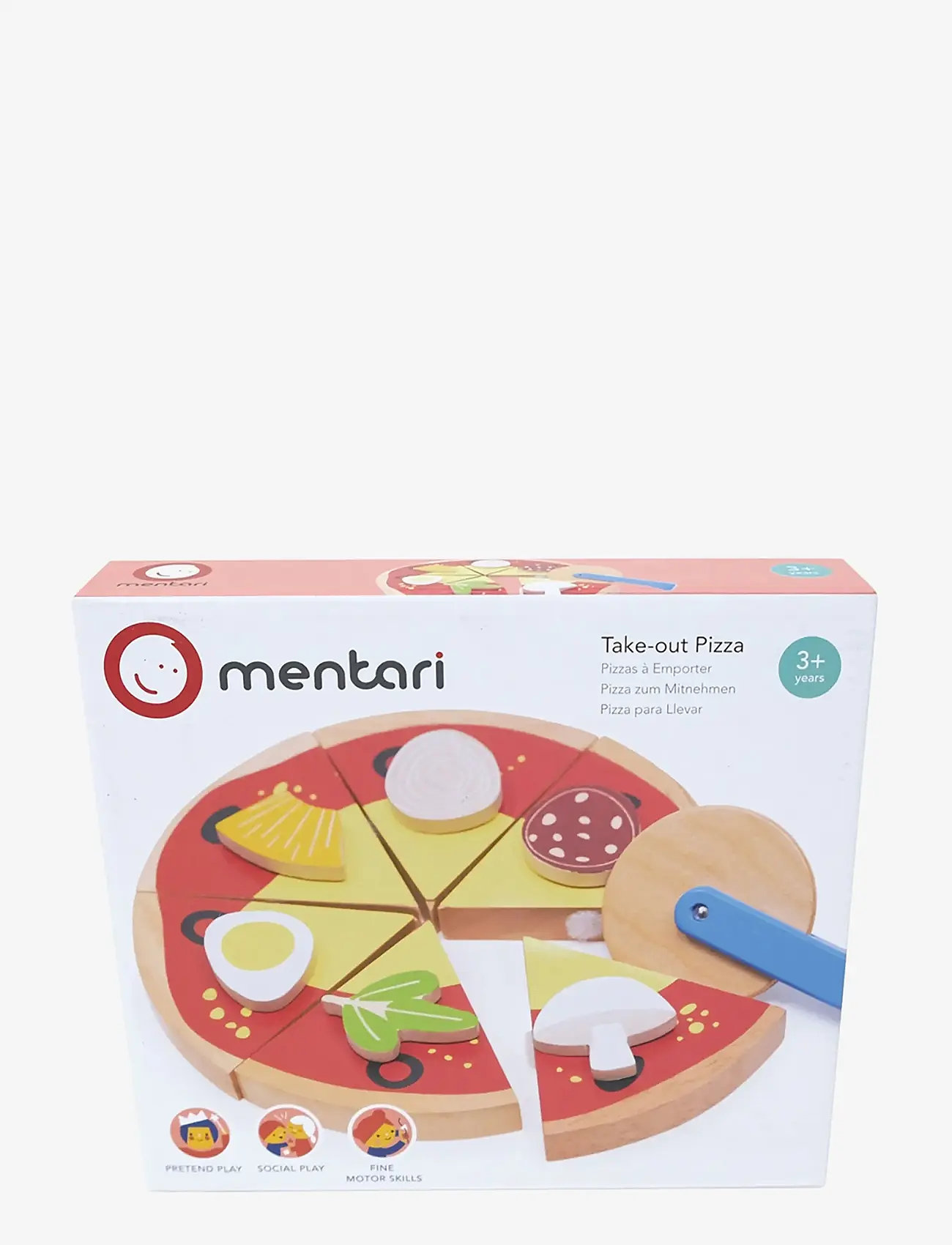 Mentari - Take-out Pizza - legemad & legekager - multi - 2
