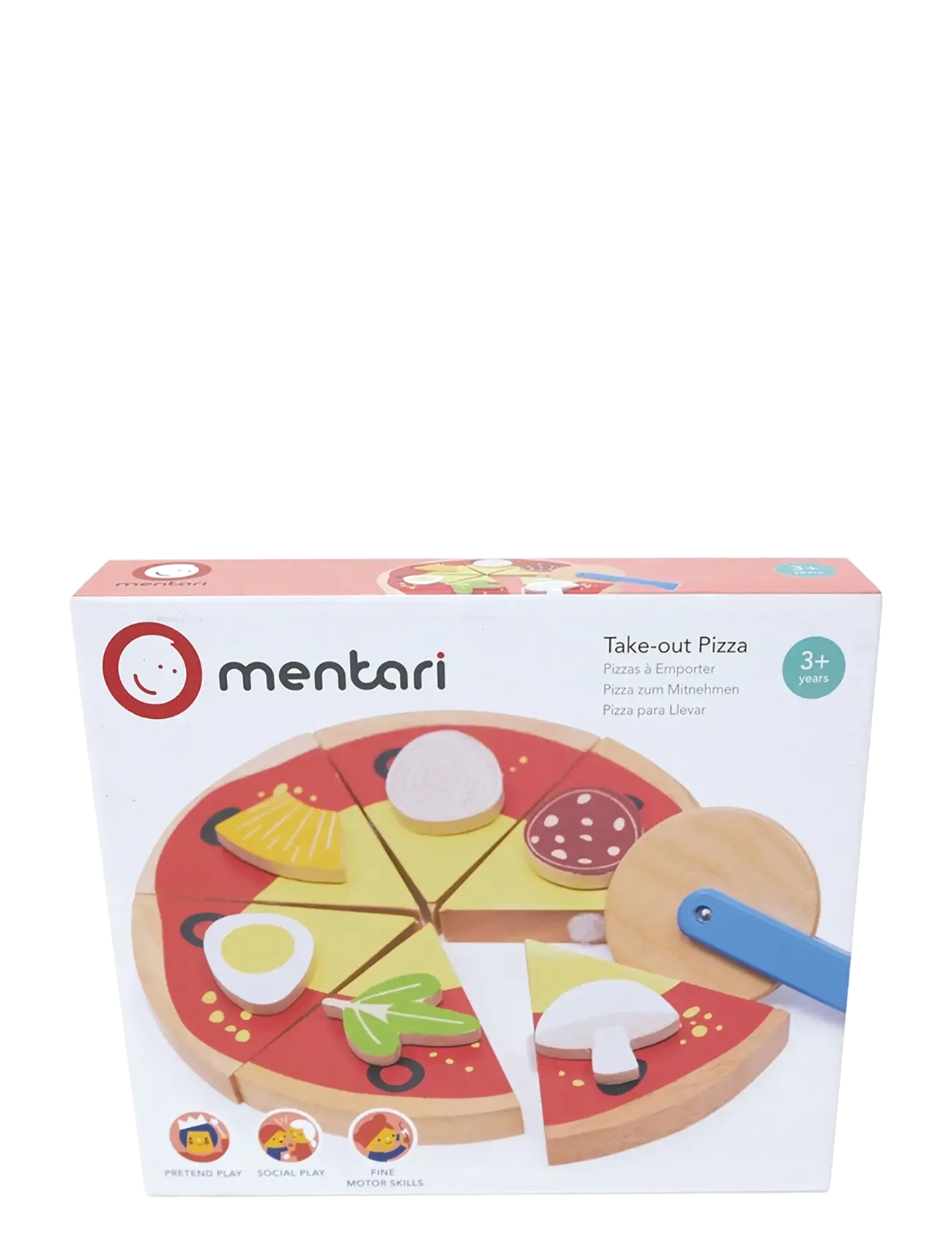 Mentari - Take-out Pizza - legemad & legekager - multi - 2