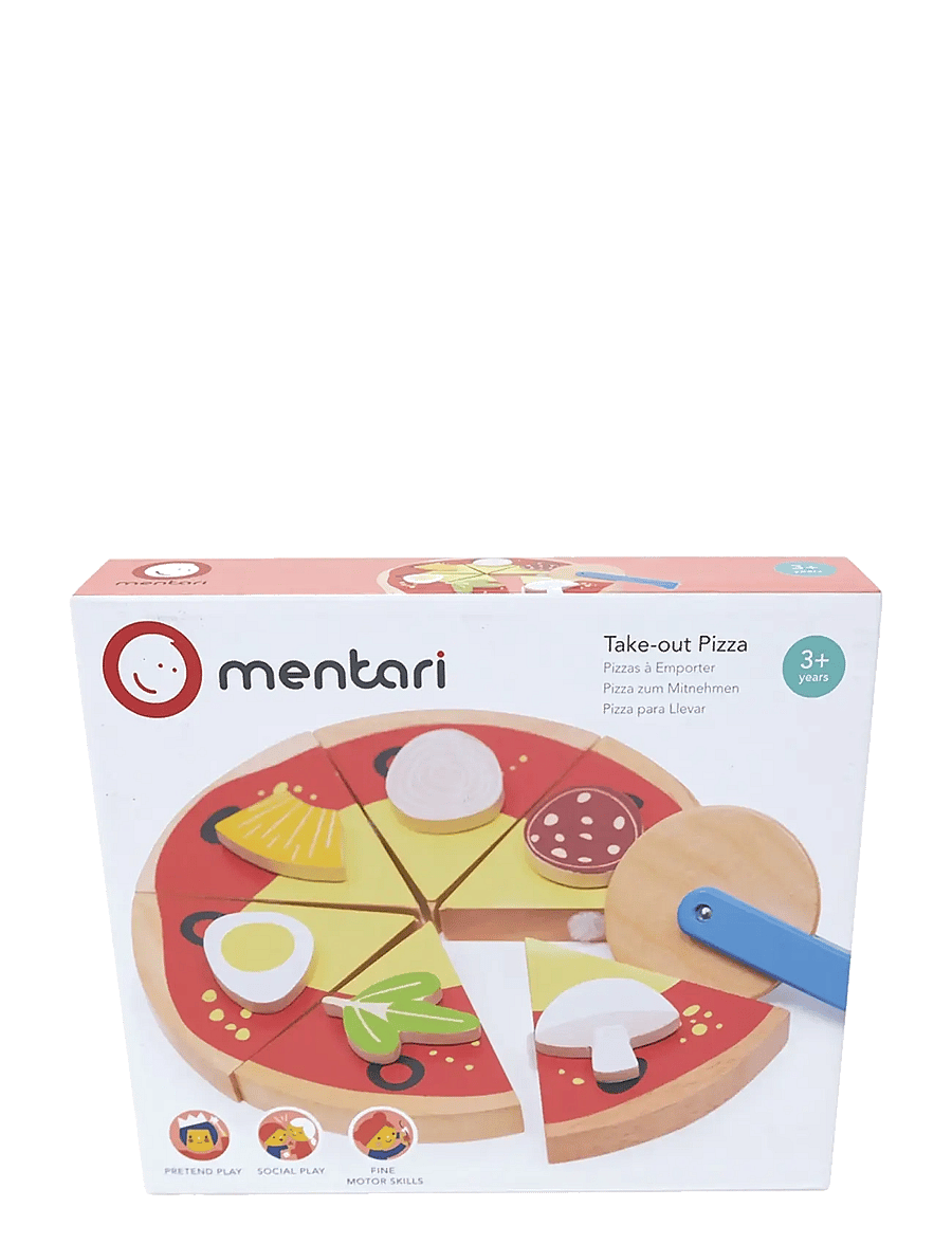 Mentari - Take-out Pizza - legemad & legekager - multi - 2