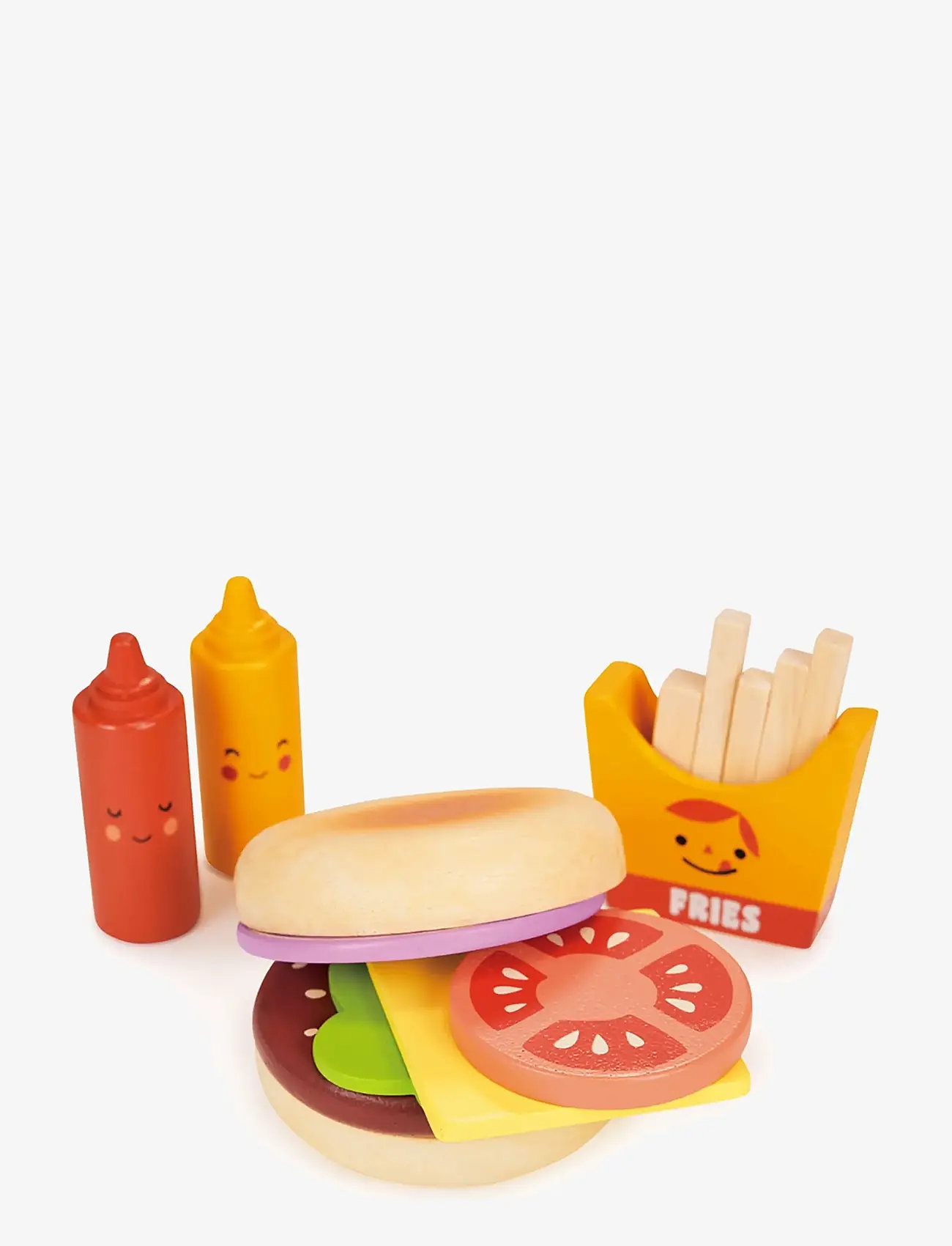 Mentari - Take-out Burger Set - leikfangamatur og kökur - multi - 0