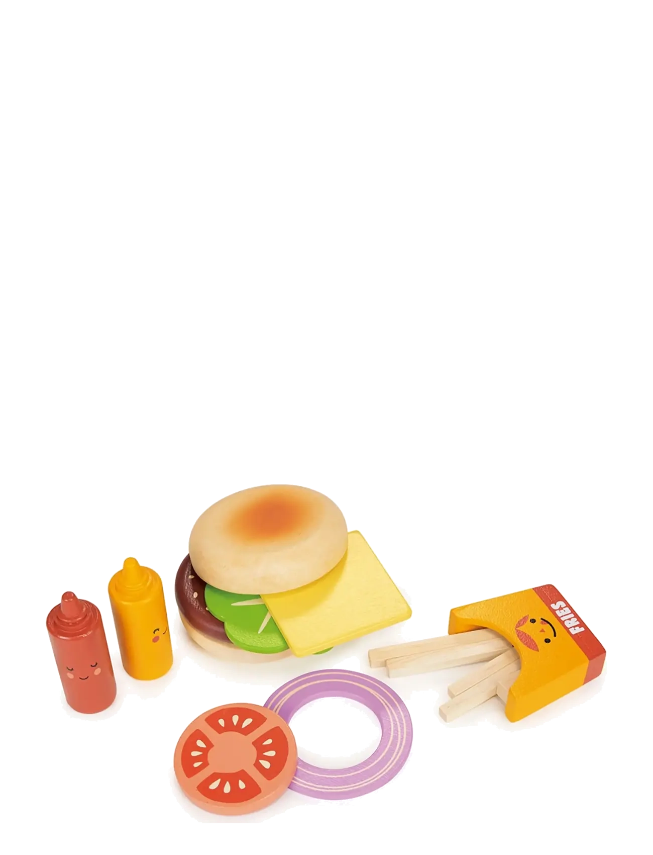 Mentari - Take-out Burger Set - legemad & legekager - multi - 1