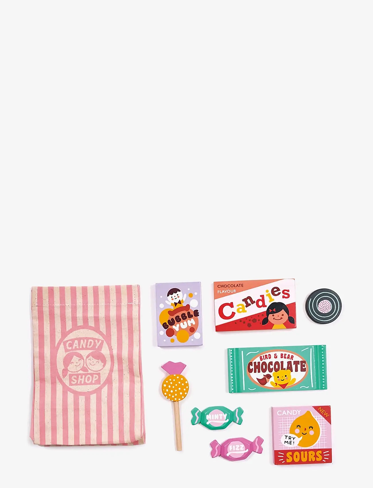 Mentari - Candy Shop Bag - mängutoit ja -koogid - pink - 1
