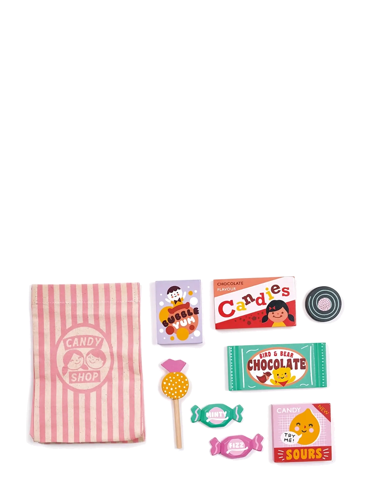 Mentari - Candy Shop Bag - mängutoit ja -koogid - pink - 1
