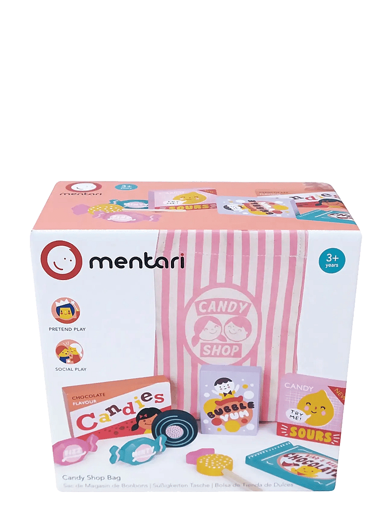 Mentari - Candy Shop Bag - mängutoit ja -koogid - pink - 2