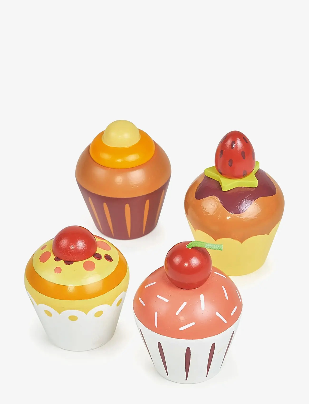 Mentari - Teatime Cupcakes 4 pcs - legemad & legekager - multi - 0