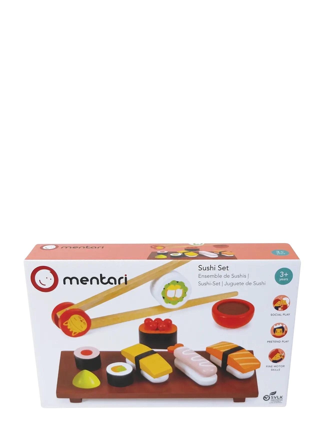 Mentari - Sushi Set 11 pcs - legemad & legekager - multi - 2