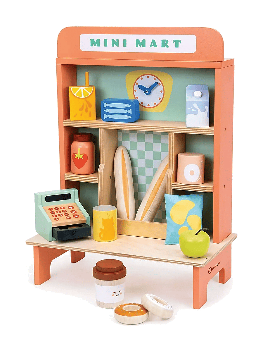 Mentari - Mini Mart - mänguasjade turuplats - multi - 0