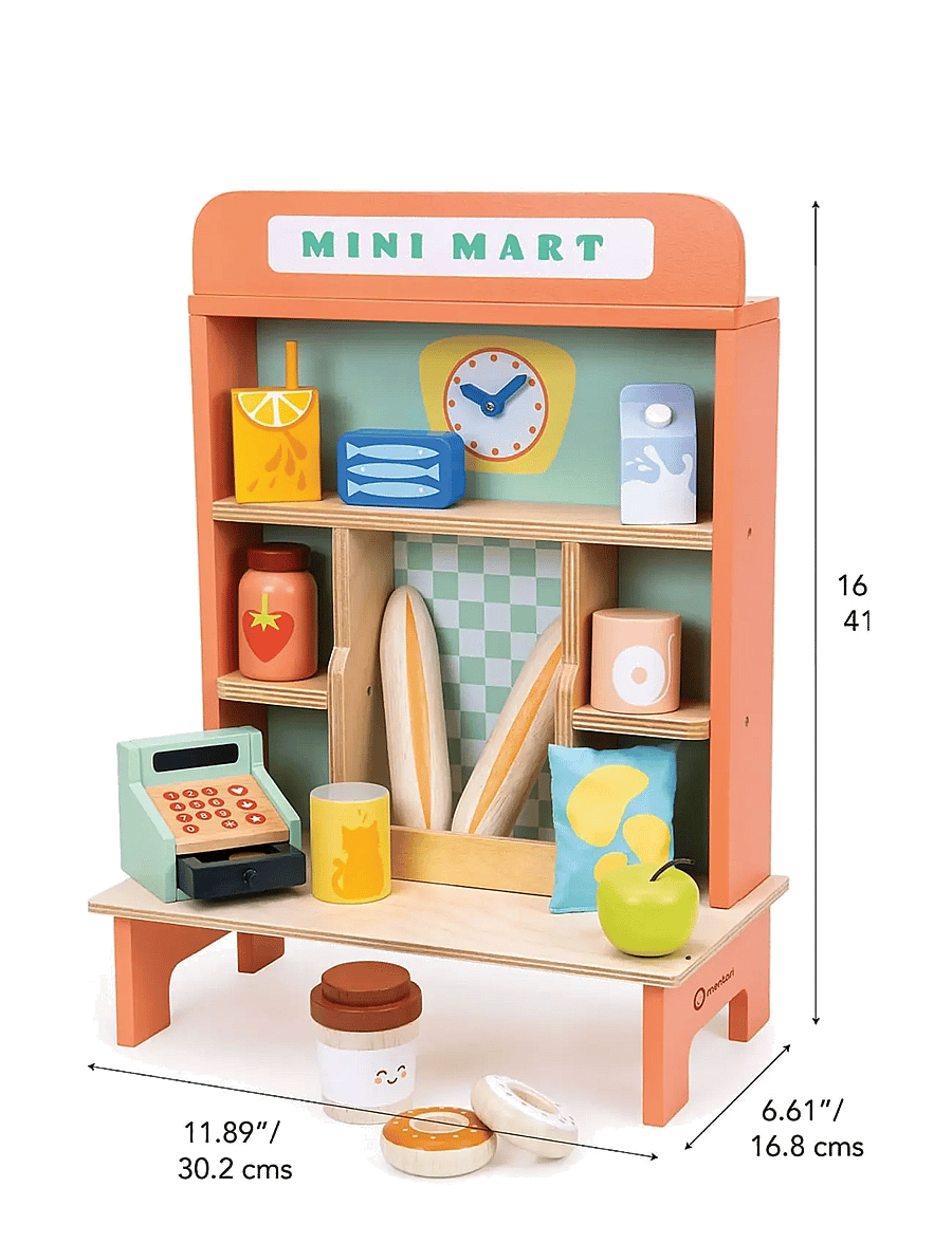 Mentari - Mini Mart - mänguasjade turuplats - multi - 1