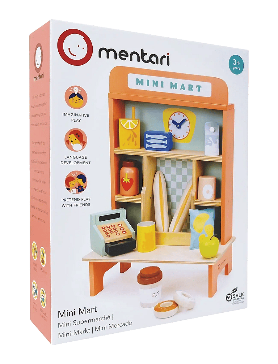 Mentari - Mini Mart - mänguasjade turuplats - multi - 2