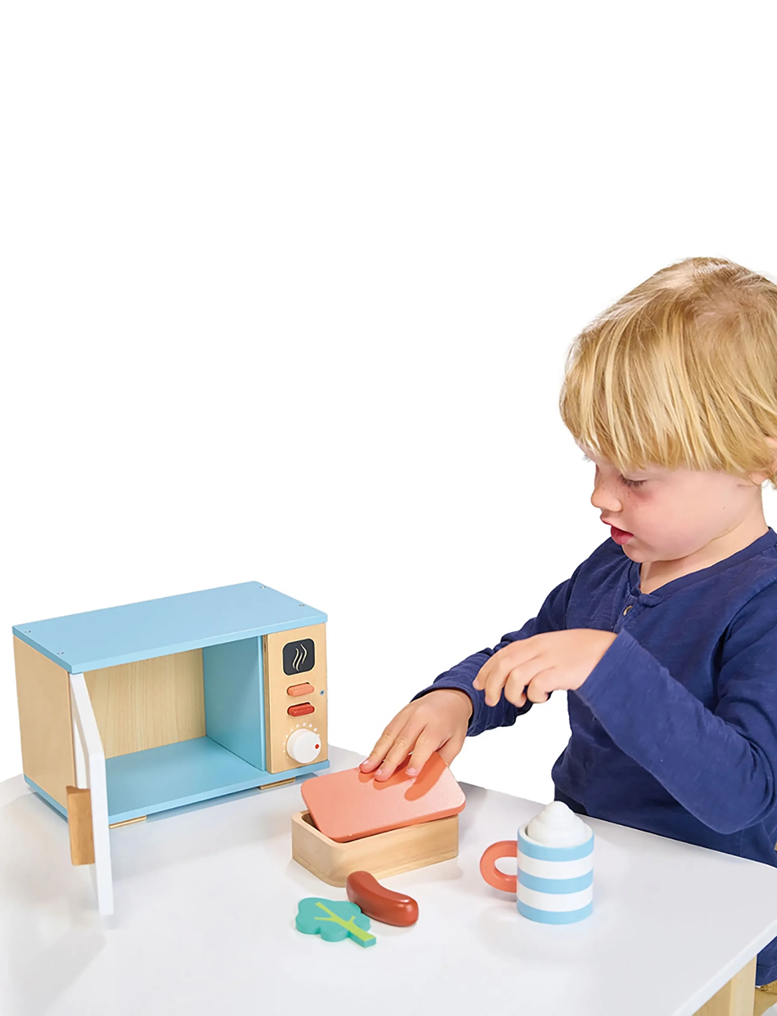 Mentari Microwave Oven, One Size, Multi/patterned, Legetøjskøkkener Og Tilbehør > Tilbehør Til Legetøjskøkkener, Børn