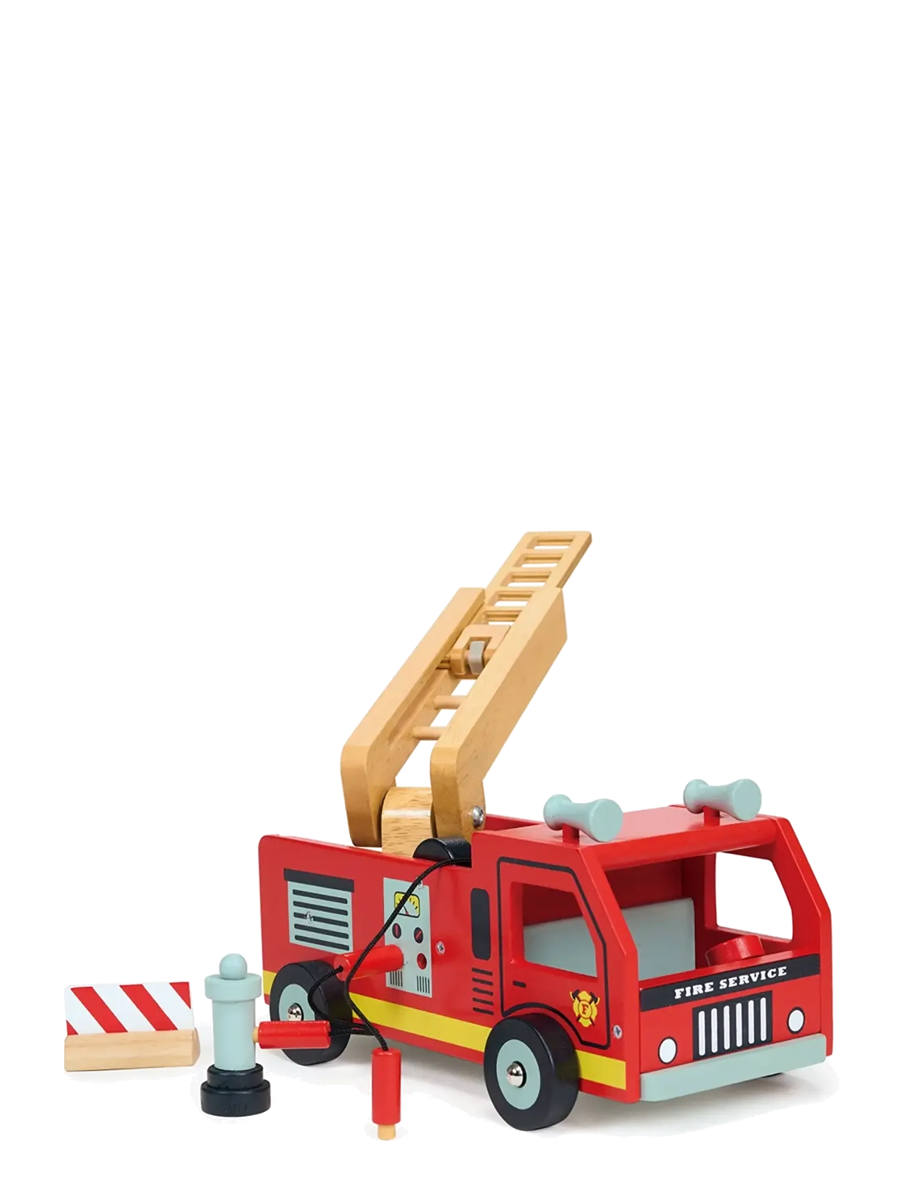 Mentari Red Fire Engine, One Size, Red, Legetøjsbiler > Brandbiler, Børn