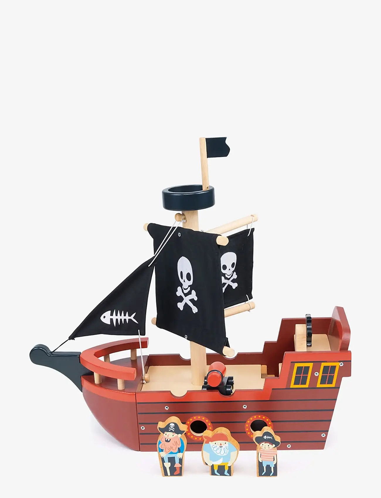 Mentari - Pirate Ship - Fishbones - både - brown - 1
