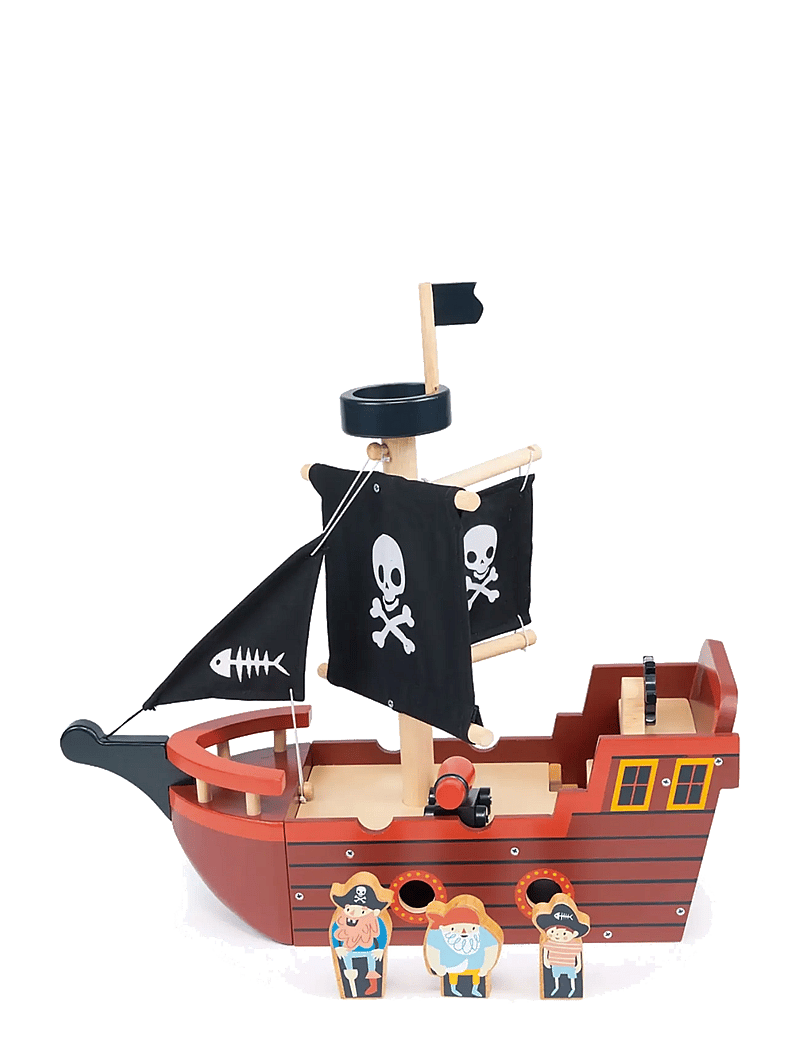 Mentari - Pirate Ship - Fishbones - paadid - brown - 1