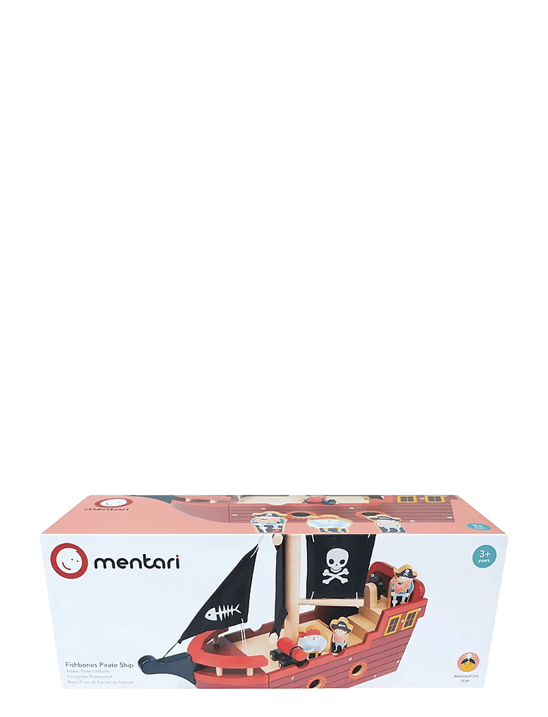 Mentari - Pirate Ship - Fishbones - paadid - brown - 2