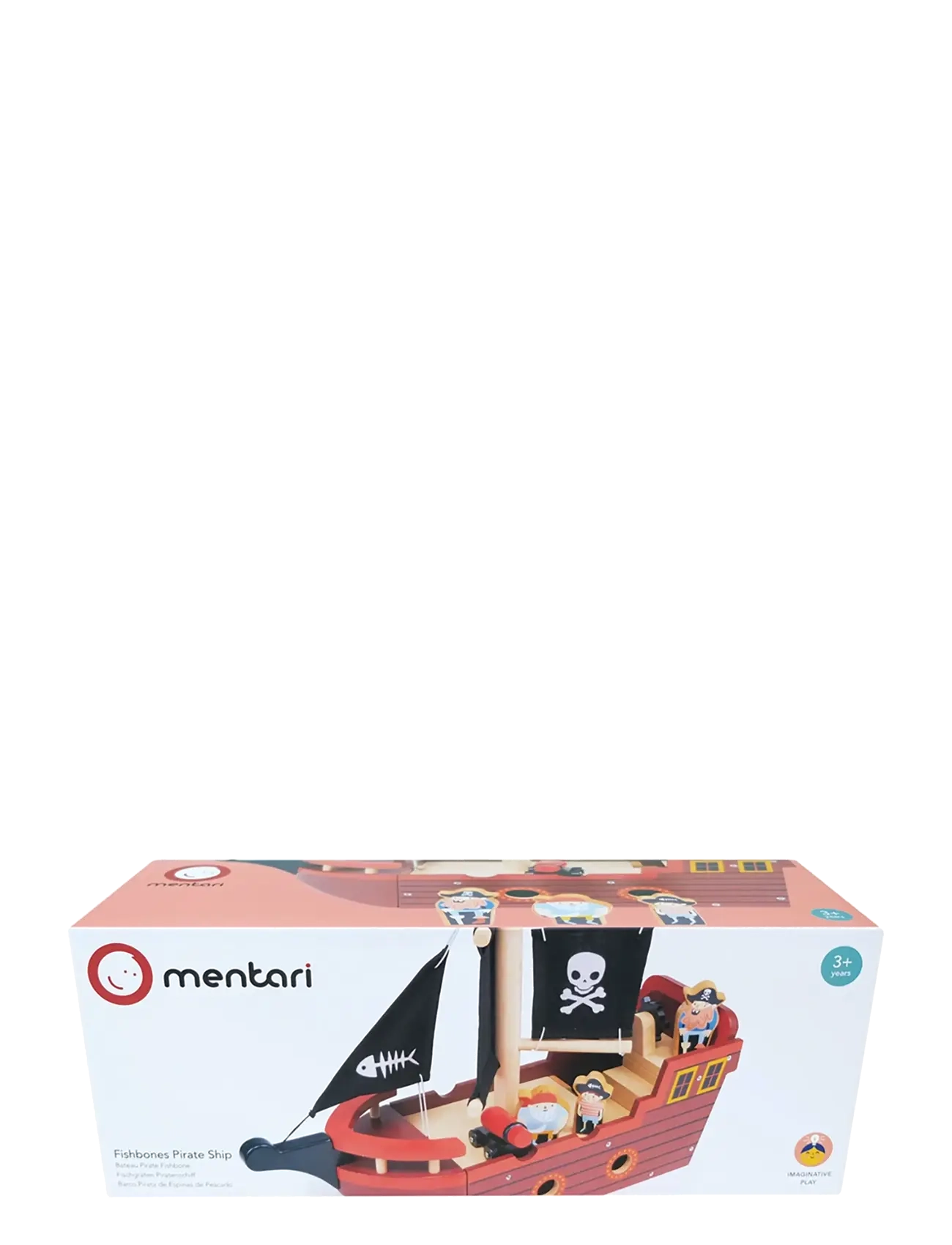 Mentari - Pirate Ship - Fishbones - paadid - brown - 2