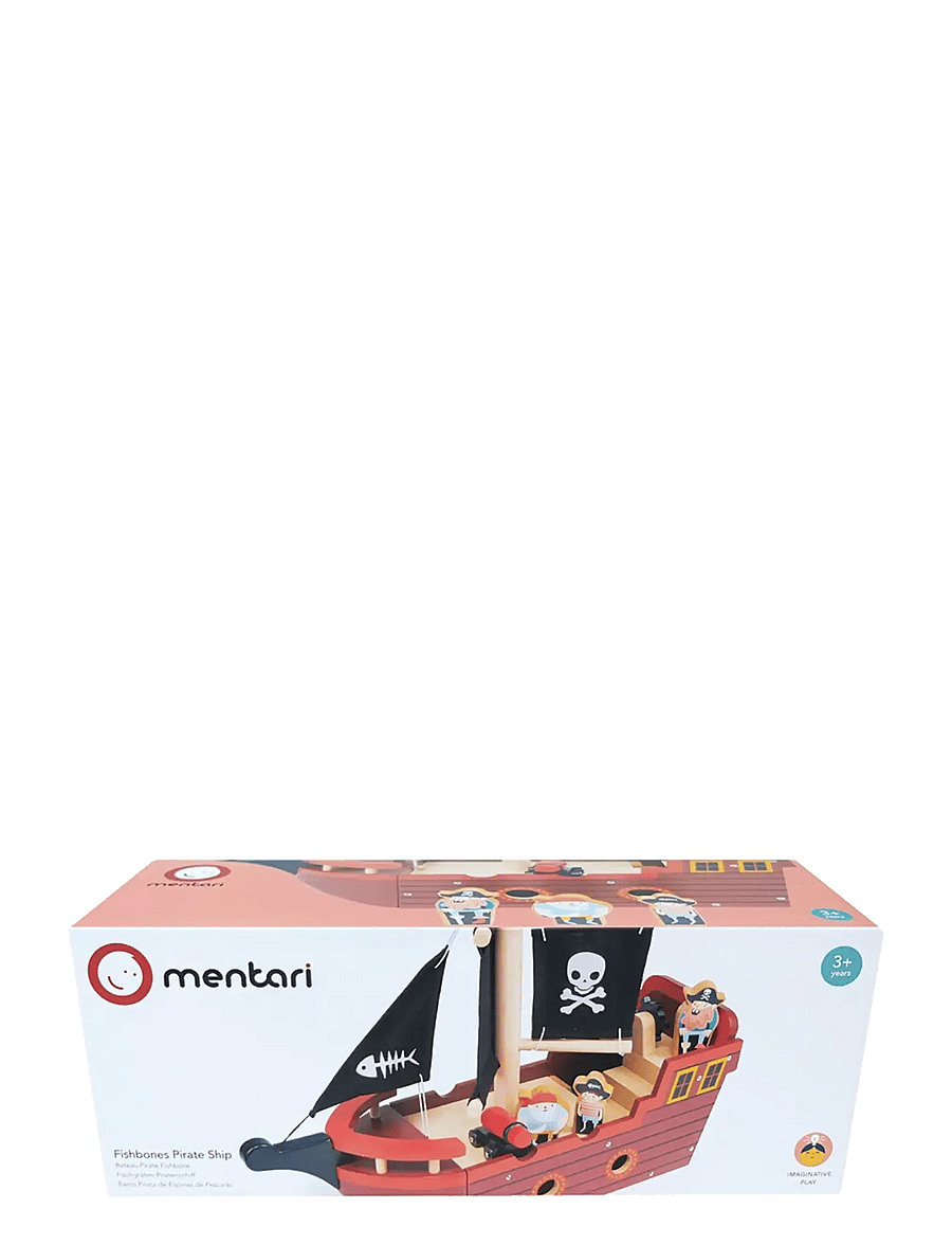 Mentari - Pirate Ship - Fishbones - paadid - brown - 2