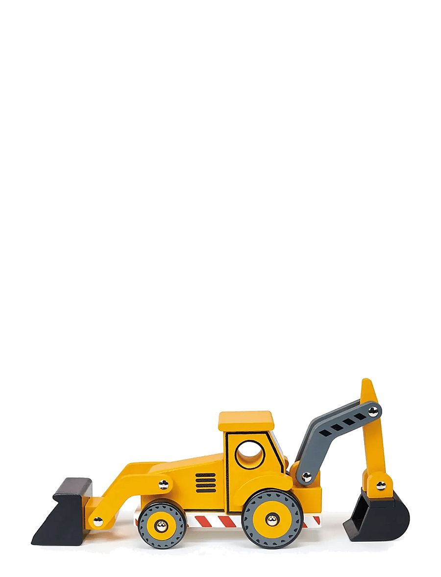 Mentari - The Backhoe - byggekøretøjer - yellow - 0
