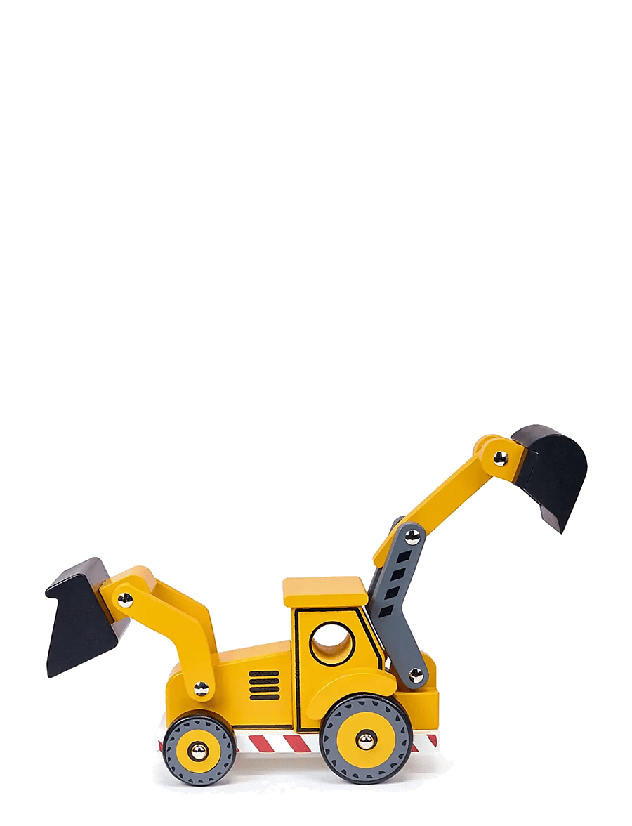 Mentari - The Backhoe - byggekøretøjer - yellow - 1