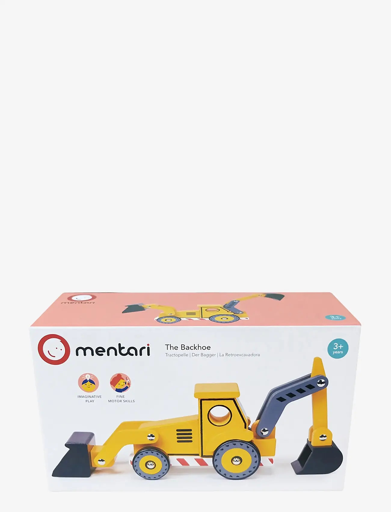 Mentari - The Backhoe - byggmaskiner - yellow - 2