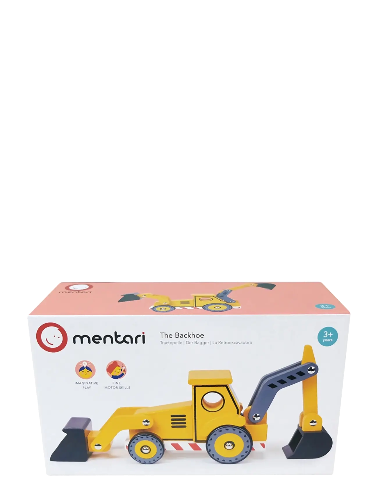Mentari - The Backhoe - byggmaskiner - yellow - 2