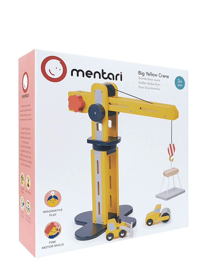 Mentari - Big Yellow Crane - ehitusautod - yellow - 1