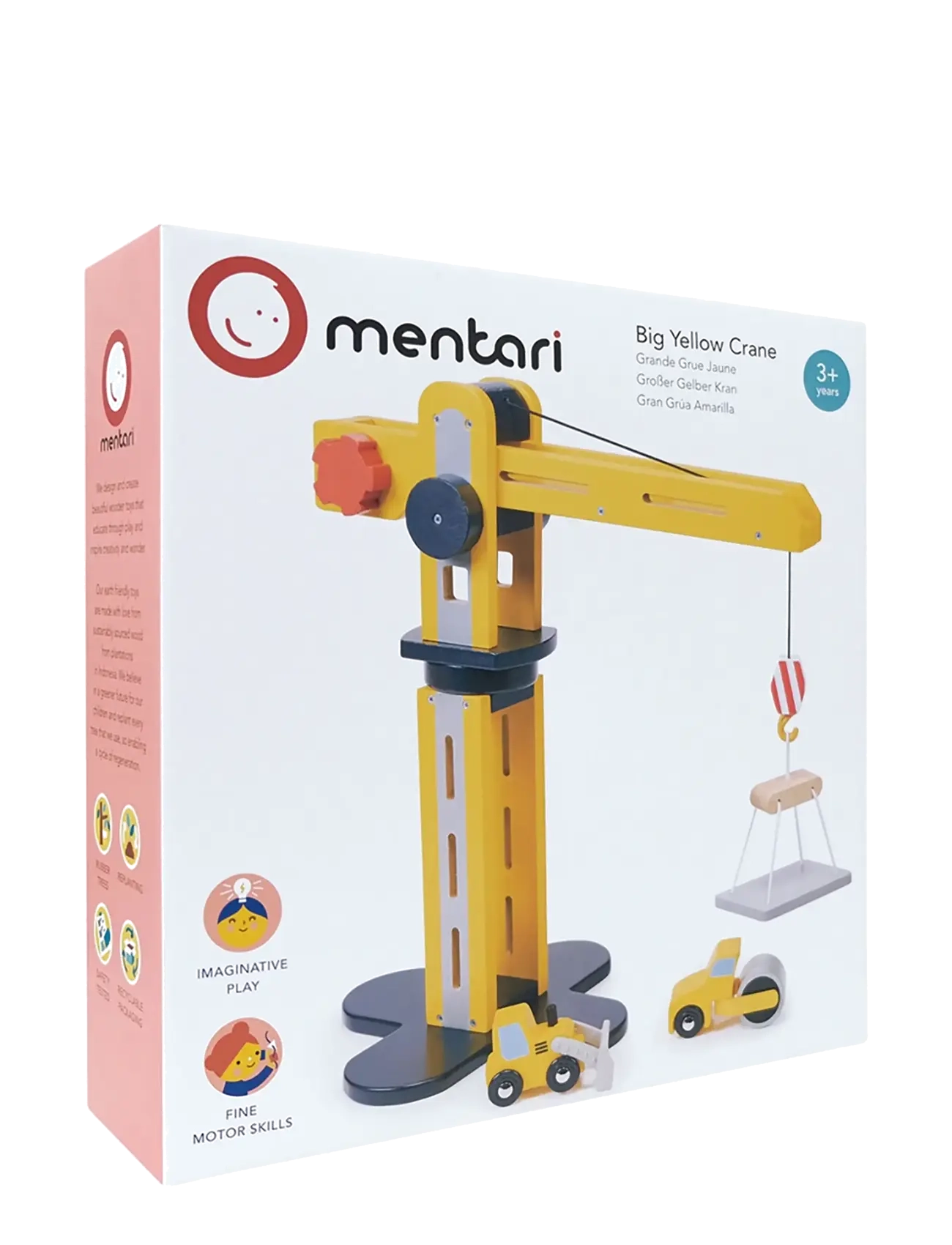 Mentari - Big Yellow Crane - statybinės mašinos - yellow - 1