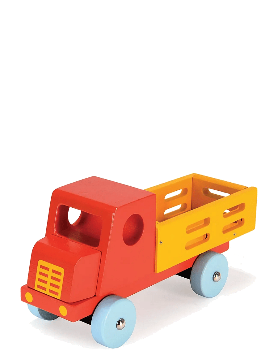 Mentari - Red Lorry Truck - veoautod - red - 0