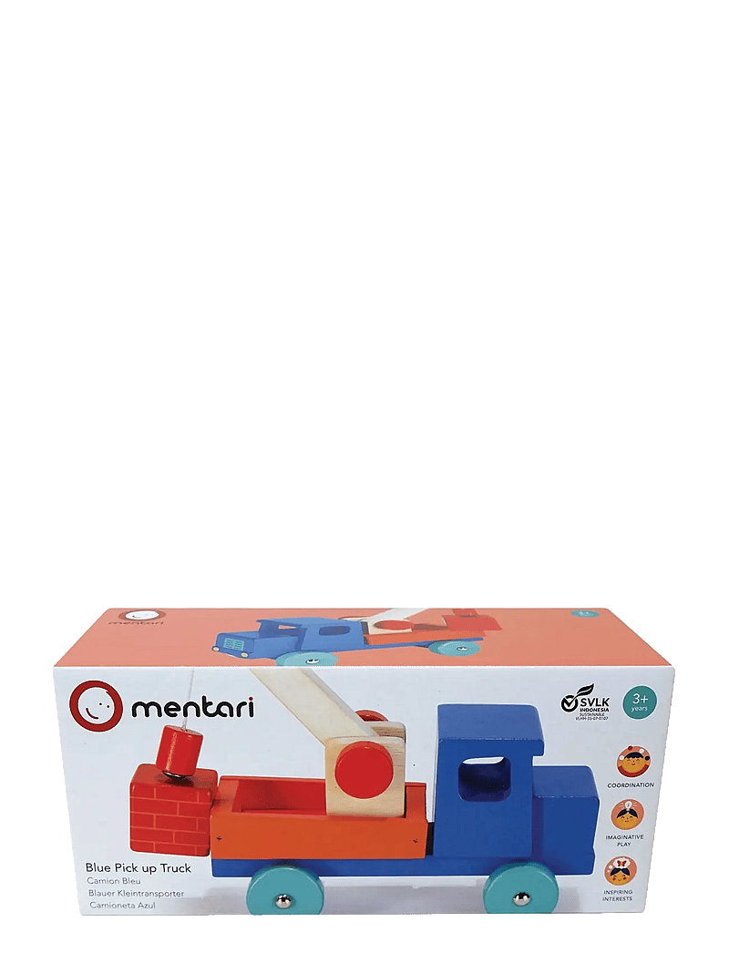 Mentari - Blue Crane Truck - veoautod - blue - 1