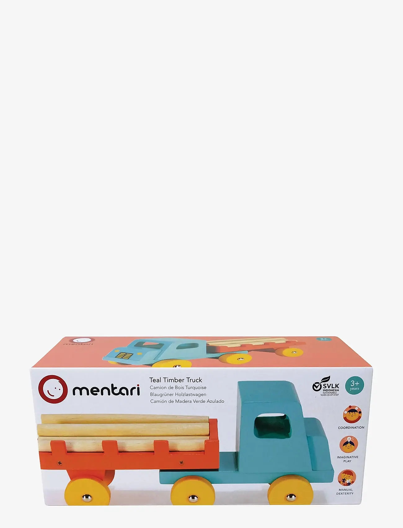 Mentari - Teal Timber Truck - veoautod - mint - 1