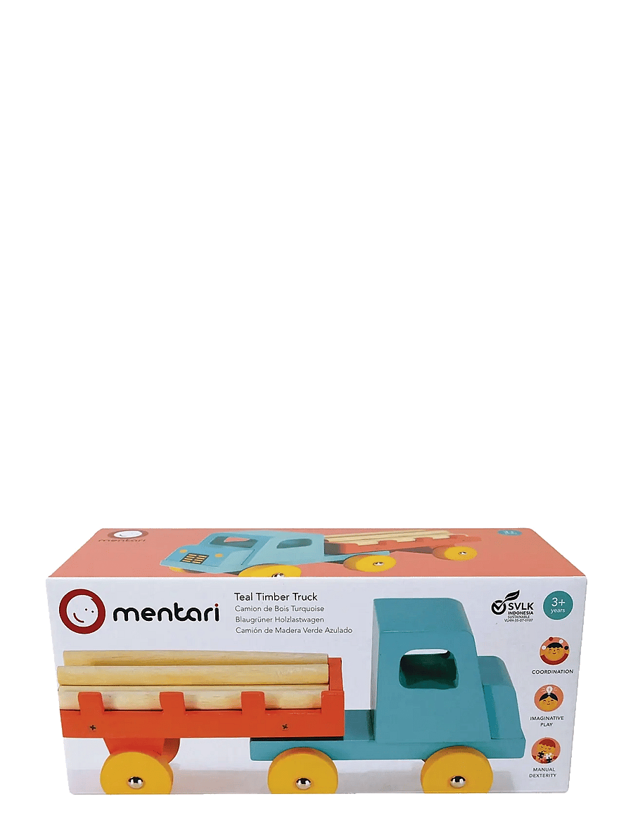 Mentari - Teal Timber Truck - veoautod - mint - 1