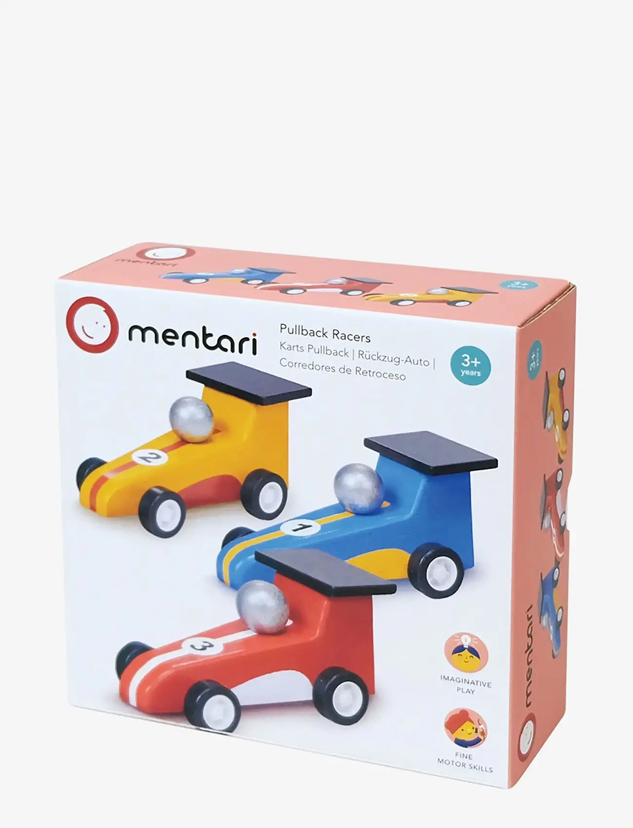 Mentari - Pullback Racers - mänguautod - multi - 2