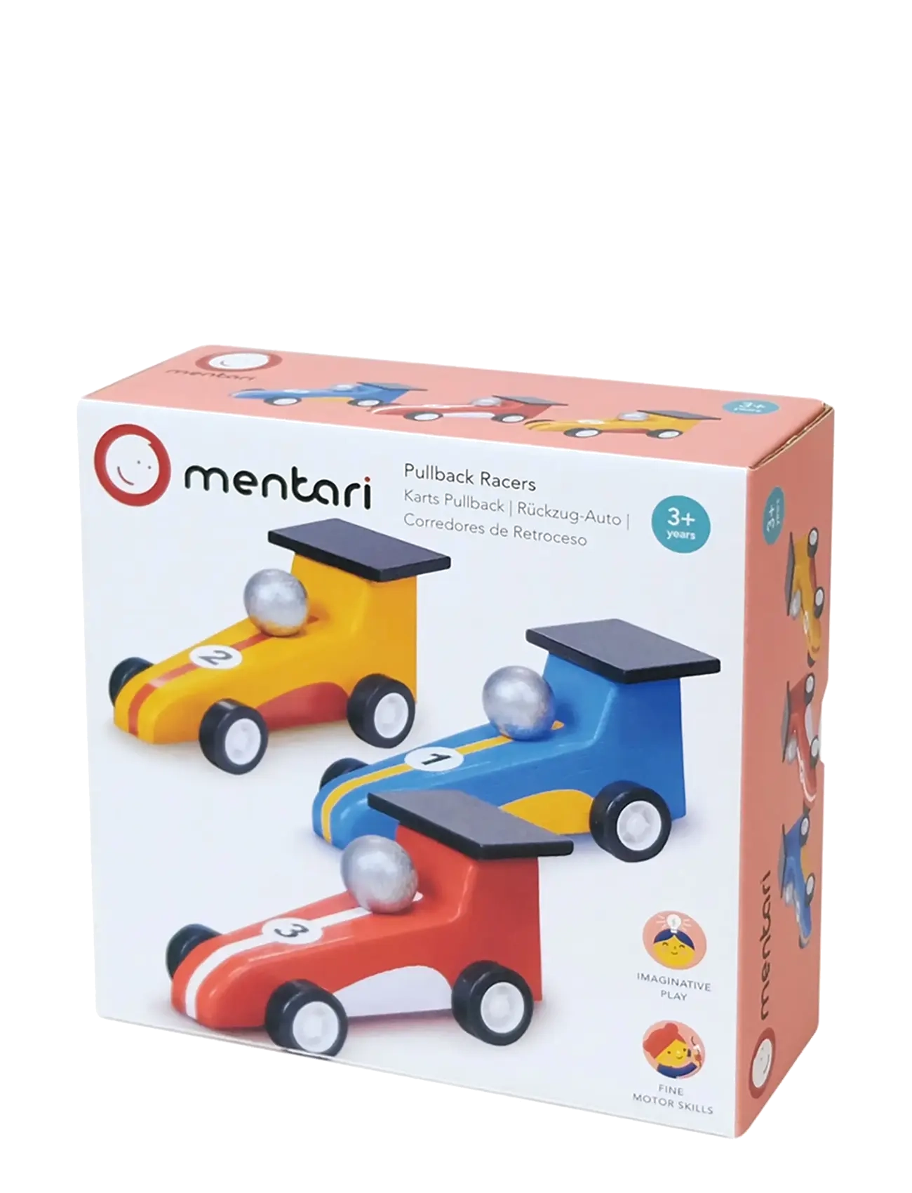 Mentari - Pullback Racers - lekebiler - multi - 2
