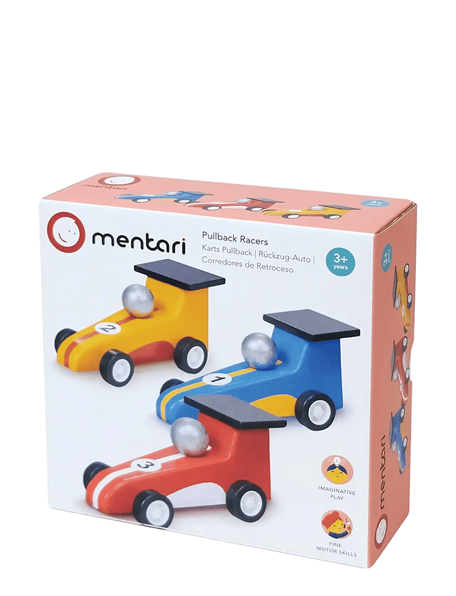 Mentari - Pullback Racers - legetøjsbiler - multi - 2