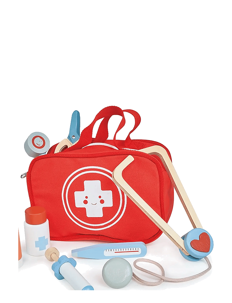 Mentari - Doctor's Bag - laste arstikomplekt - red - 1
