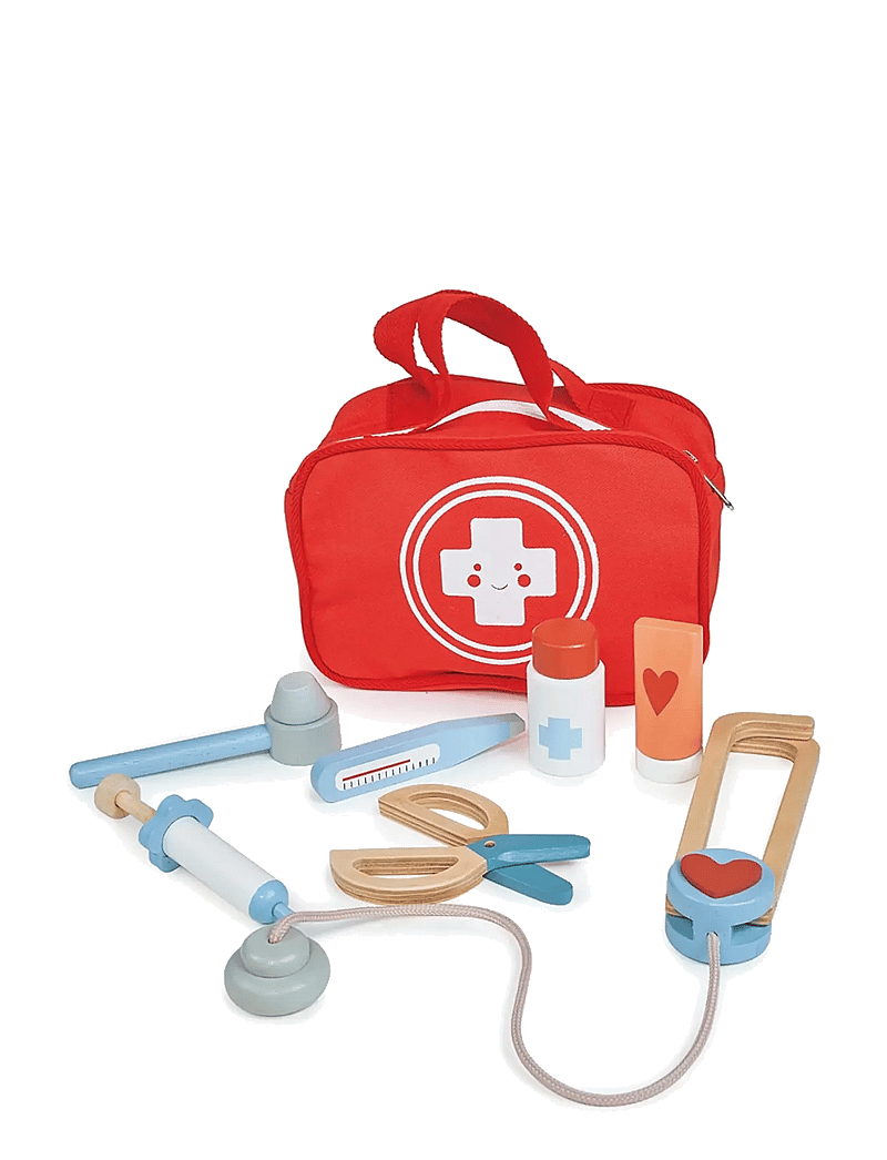 Mentari - Doctor's Bag - laste arstikomplekt - red - 2