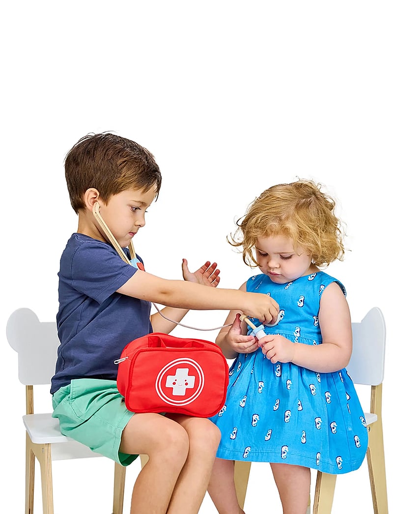 Mentari - Doctor's Bag - laste arstikomplekt - red - 0