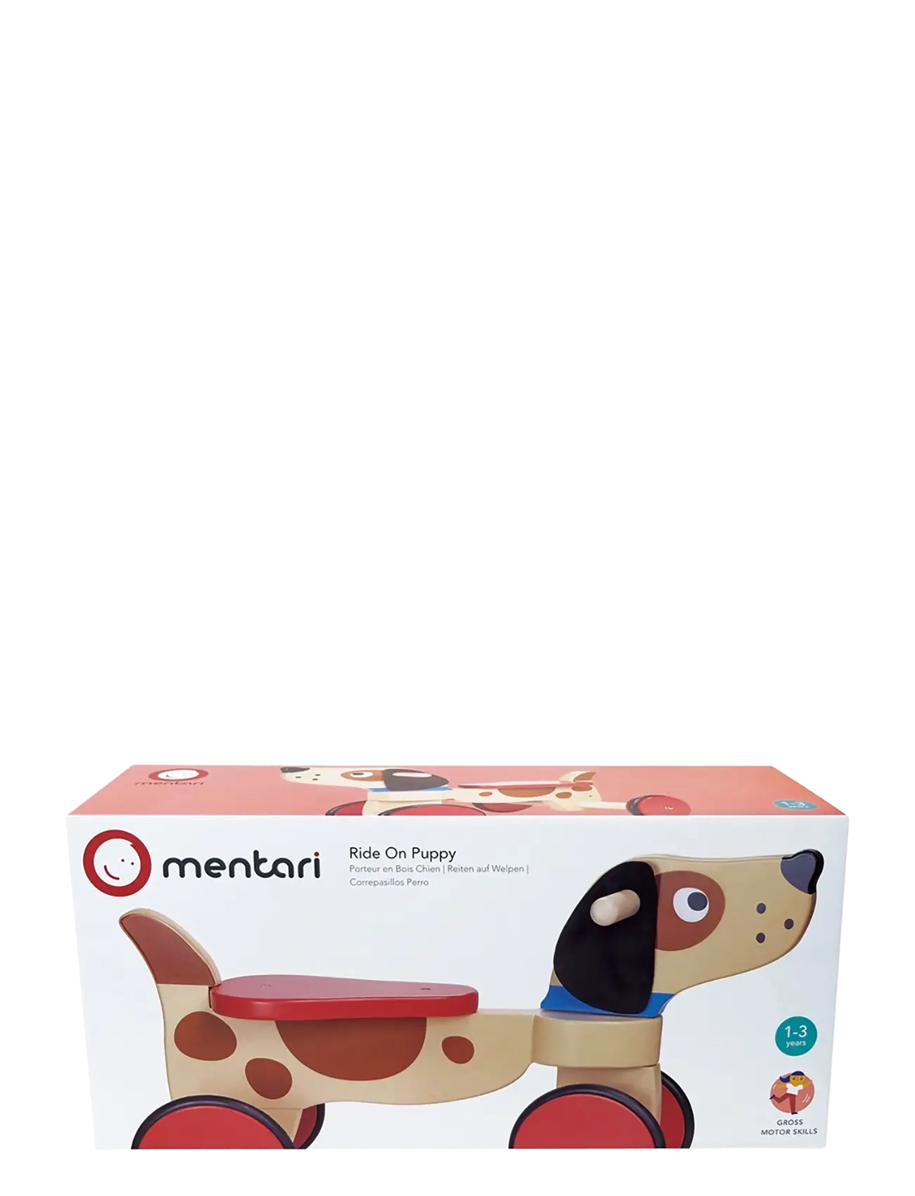 Mentari - Ride On Puppy - gåbiler - brown - 2