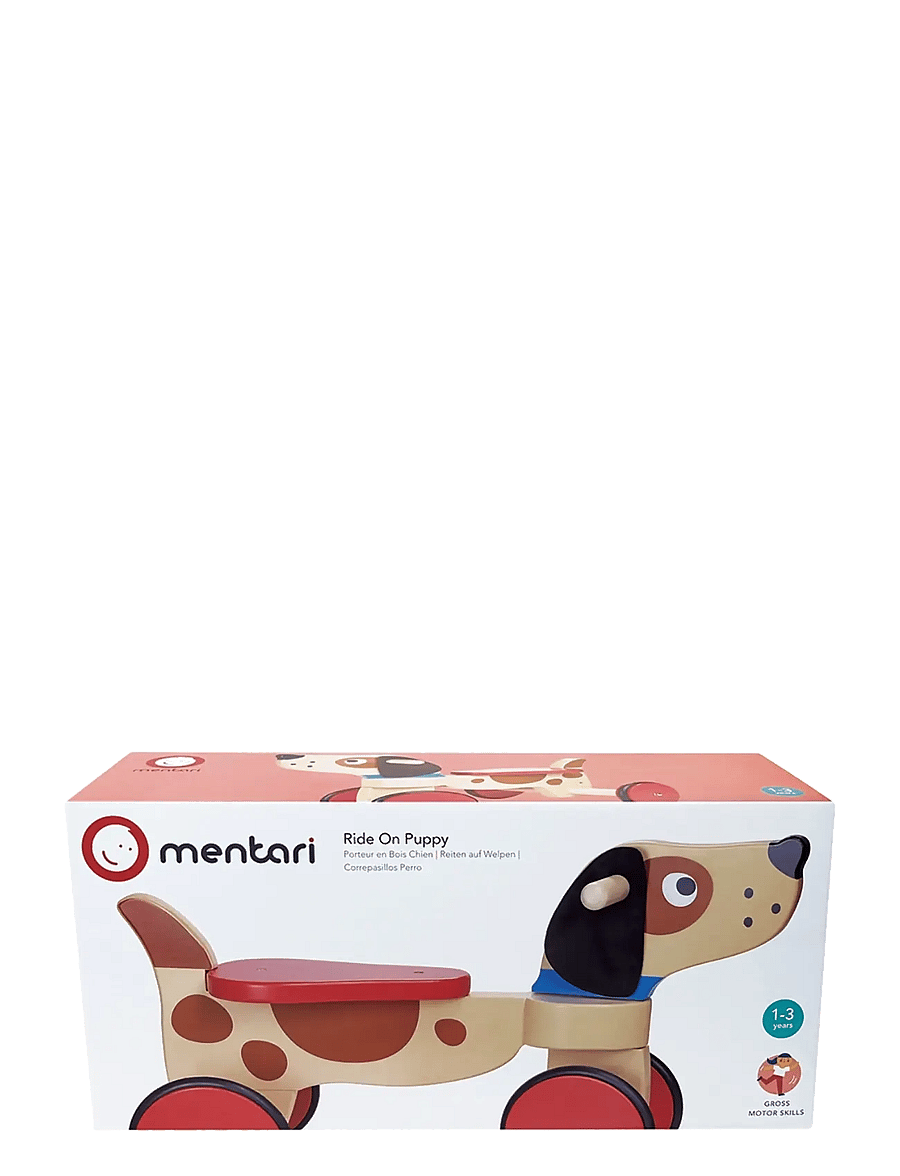 Mentari - Ride On Puppy - pealistutavad mänguasjad - brown - 2
