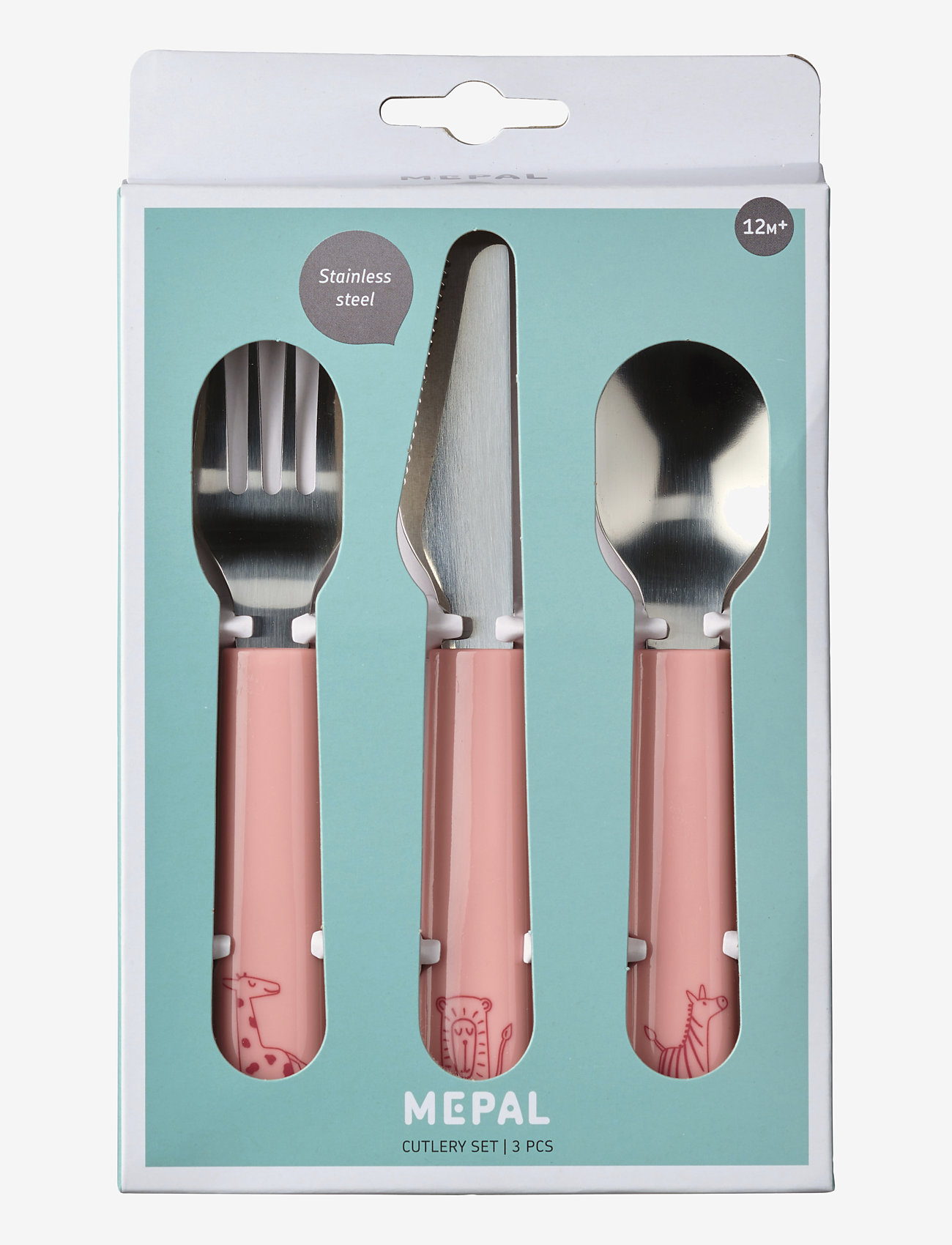 Mepal - Children's cutlery Mio - laagste prijzen - pink - 1